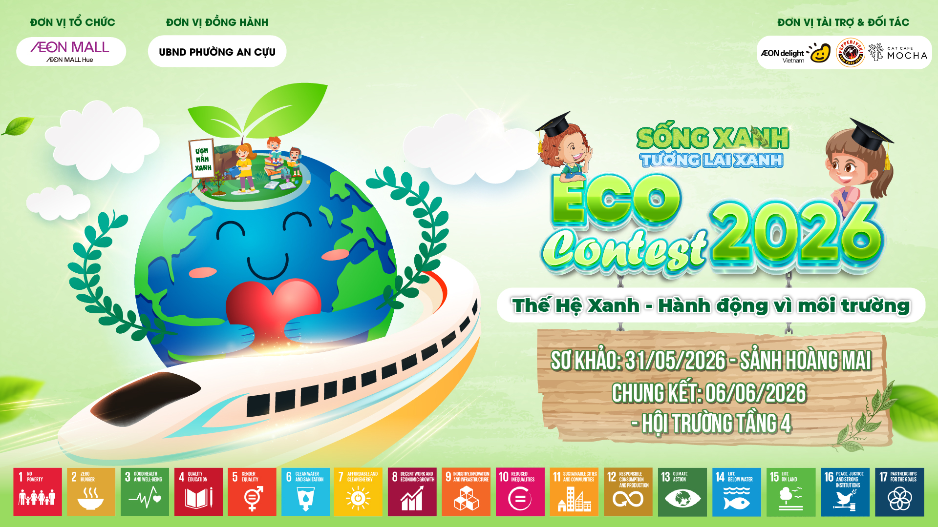 🌱 ECO CONTEST 2026 – SÂN CHƠI DÀNH CHO NHỮNG “CHIẾN BINH XANH” NHÍ 🌏✨
