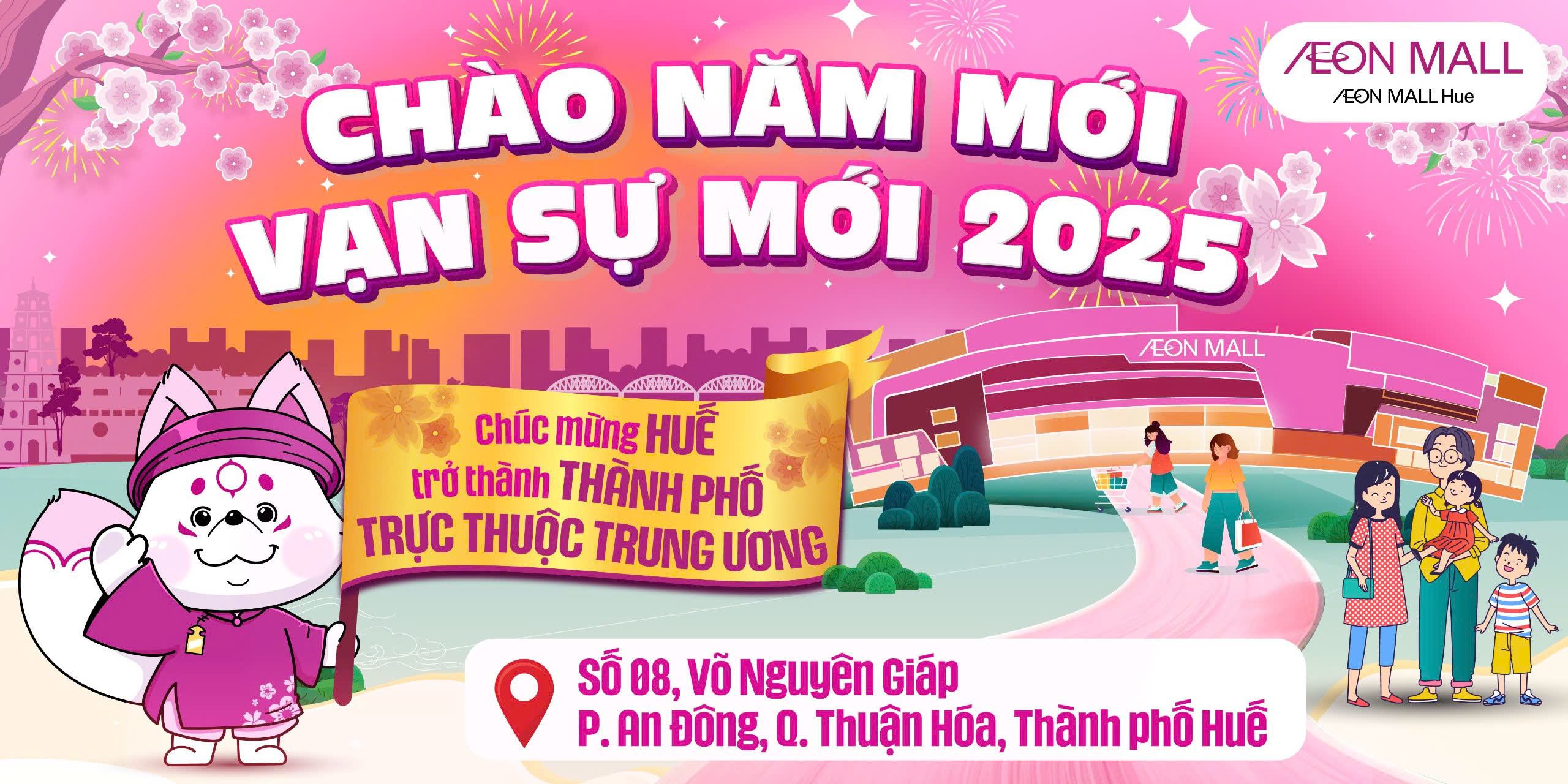 Khép Lại Năm 2024, Tri Ân Hành Trình Đồng Hành Cùng AEON MALL Huế