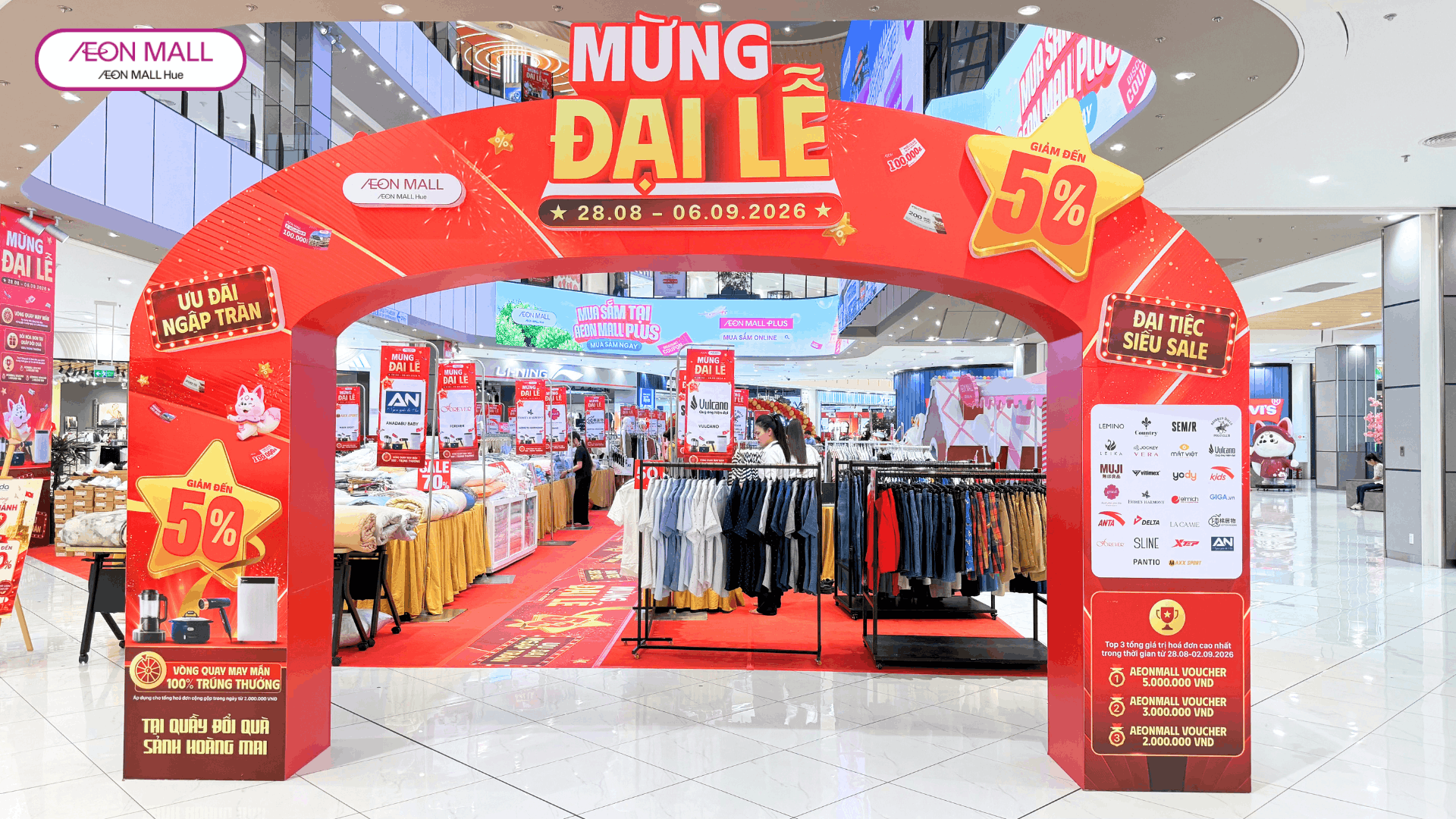 CẬP NHẬT KHÔNG KHÍ MUA SẮM DỊP ĐẠI LỄ QUỐC KHÁNH