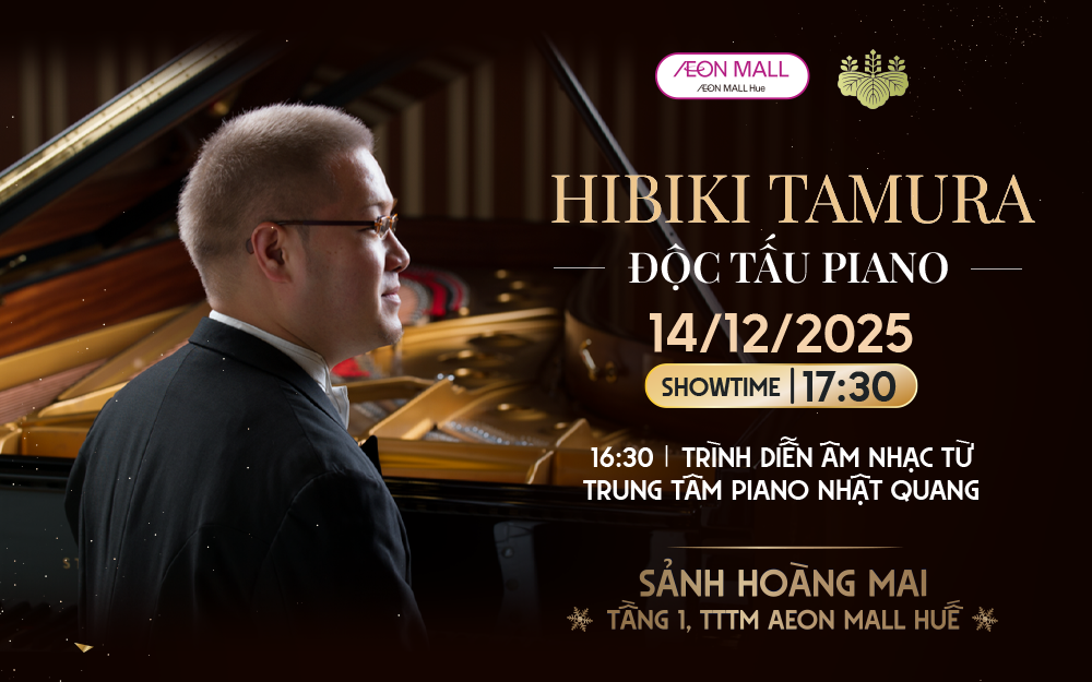🎹 TRẢI NGHIỆM ÂM NHẠC ĐẶC BIỆT TẠI AEON MALL HUẾ