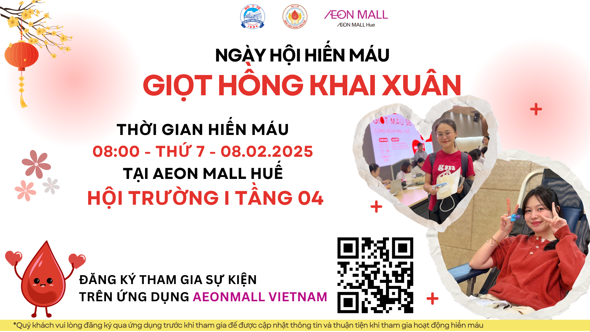 HIẾN MÁU CỨU NGƯỜI – TRAO YÊU THƯƠNG, NHẬN HẠNH PHÚC ❤️