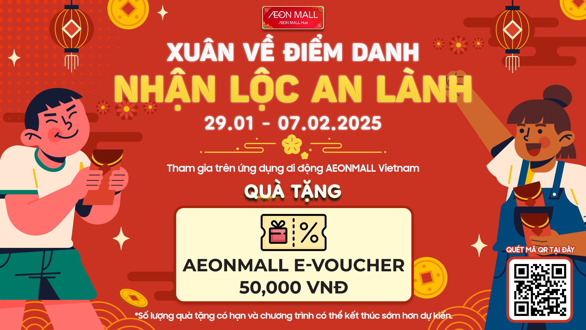 🌸 XUÂN VỀ ĐIỂM DANH – NHẬN LỘC AN LÀNH 🌸