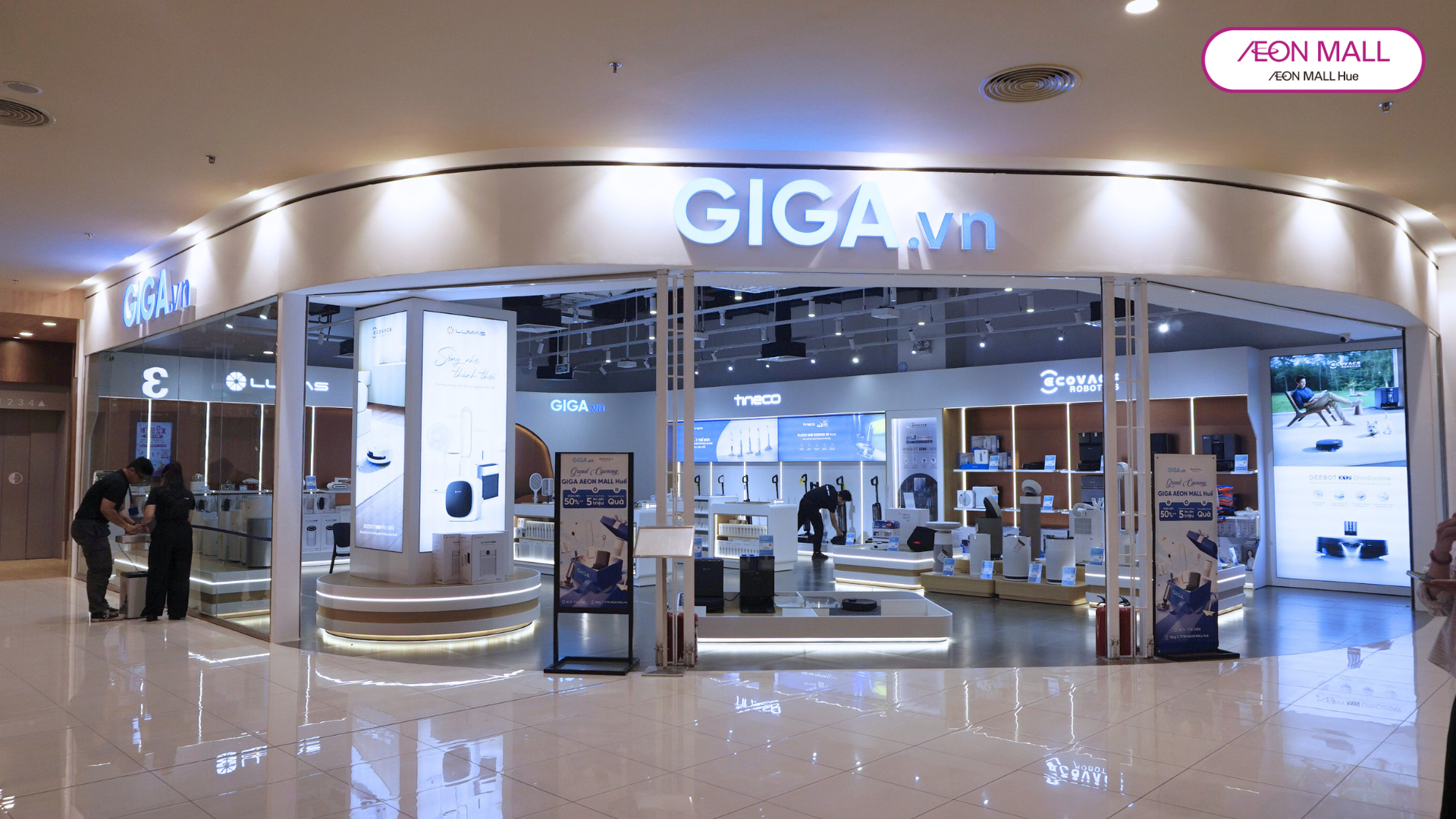 🎉Sắm đồ gia dụng công nghệ thông minh tại GIGA.vn AEON MALL Huế 🔥