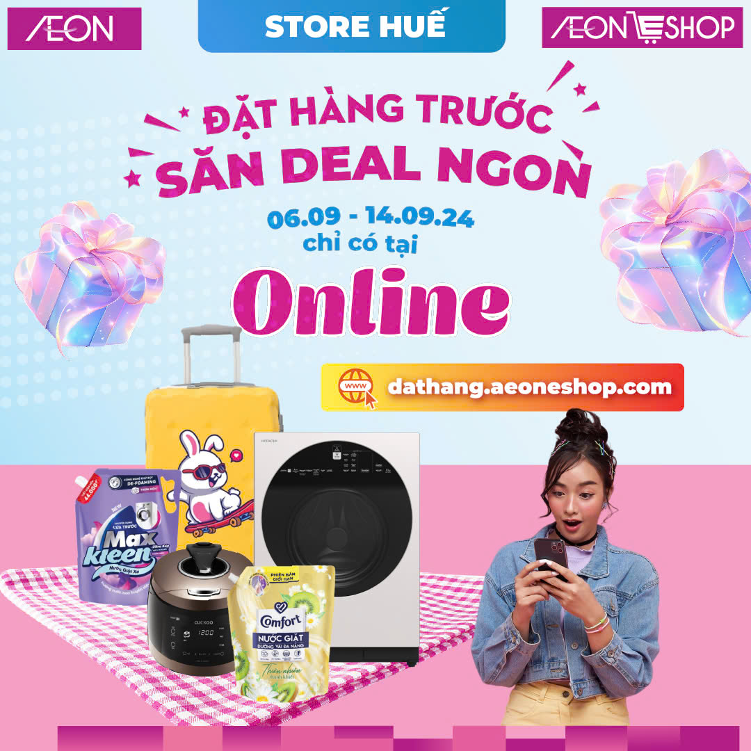 AEON KHU VỰC SIÊU THỊ GỌI - BẠN TRẢ LỜI - DEAL CỰC HỜIII