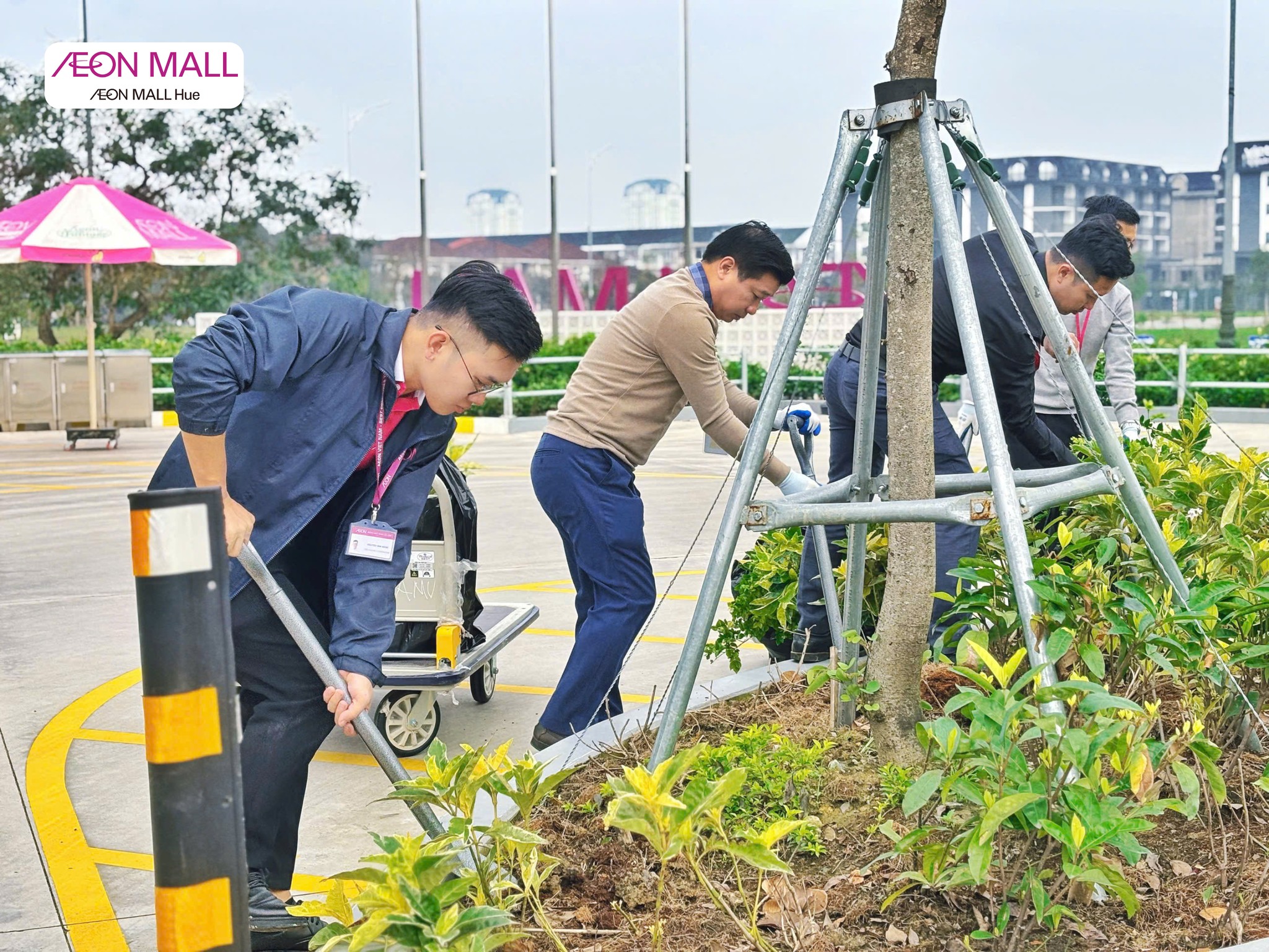 CLEANING DAY - AEON MALL HUẾ LAN TỎA SẮC XANH 🌱