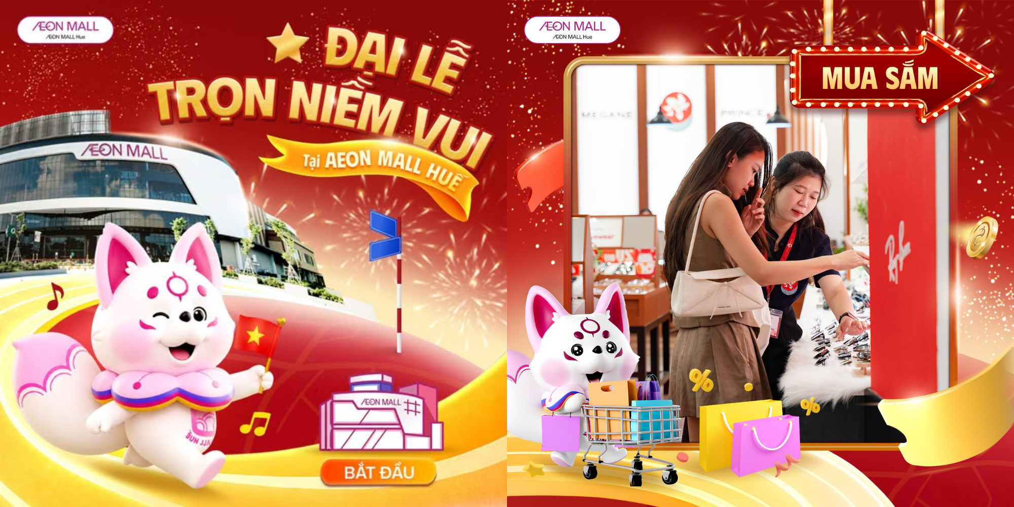 Lễ Này Ăn Gì Tại AEON MALL Huế? Khám Phá Thiên Đường Ẩm Thực Chiều Lòng Cả Gia Đình
