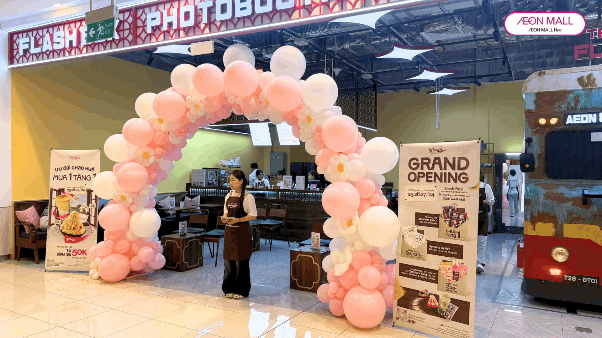 📸✨ FLASH BOX – ĐIỂM CHECK-IN “CỰC CHÁY” CHO TEAM SỐNG ẢO TẠI AEON MALL Huế ✨📸