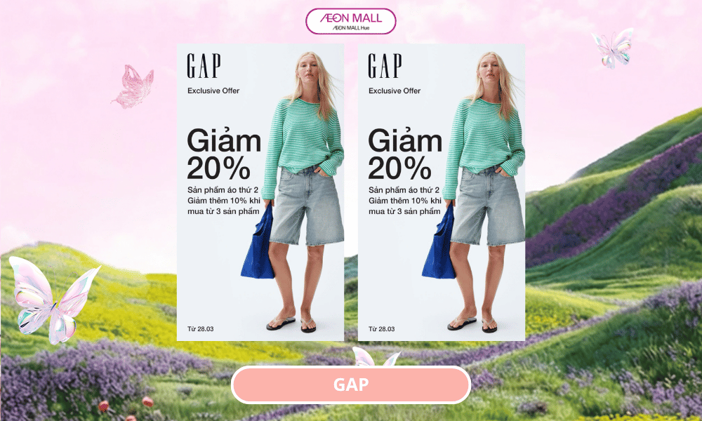Exclusive Offer - Giảm 20% Cho Sản Phẩm Áo Thứ Hai!