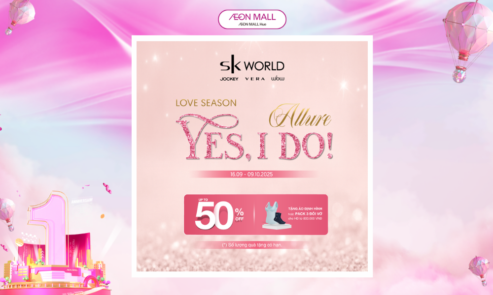 KHUYẾN MÃI DỊP MÙA CƯỚI TỪ SK WORLD