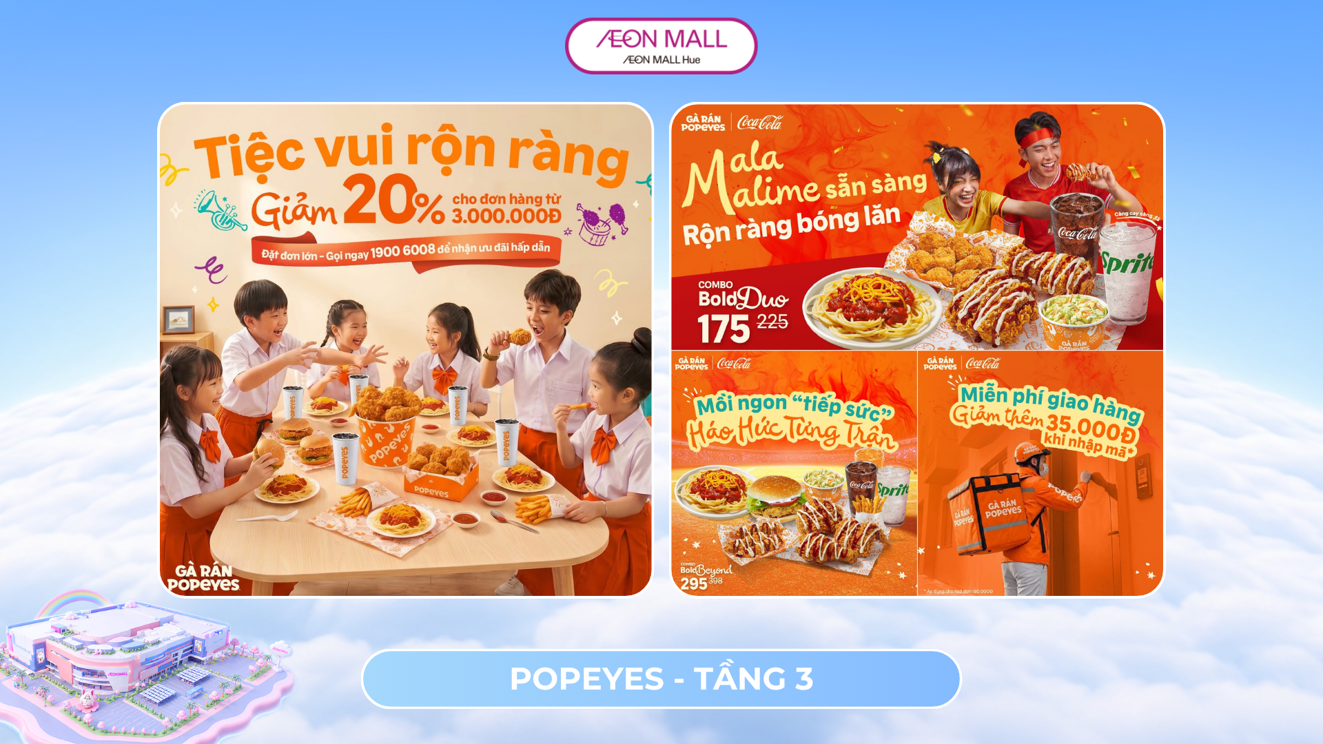 🍗 POPEYES TUNG LOẠT ƯU ĐÃI HẤP DẪN CHO MÙA HÈ NÀY 🍗