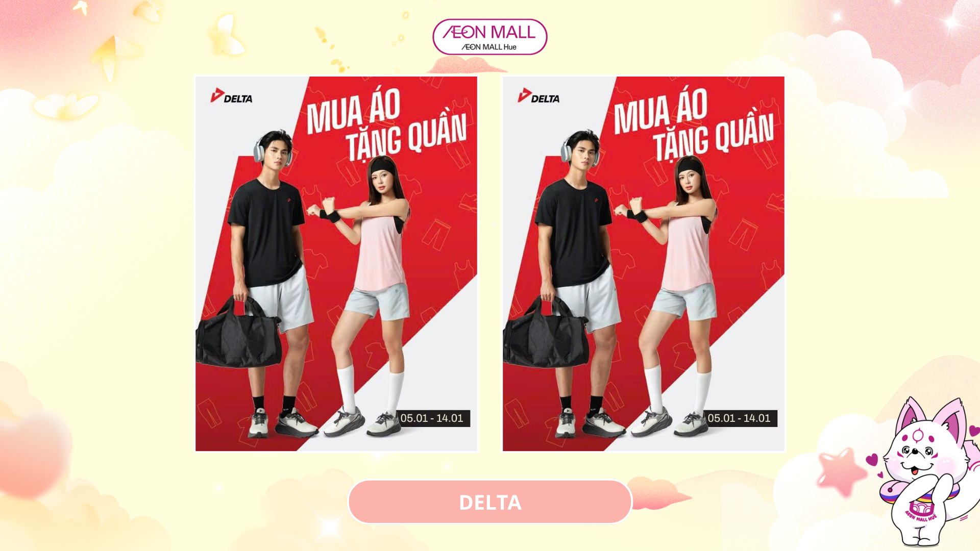 OUTFIT TRỌN BỘ CÙNG DELTA – MUA 1 TẶNG 1