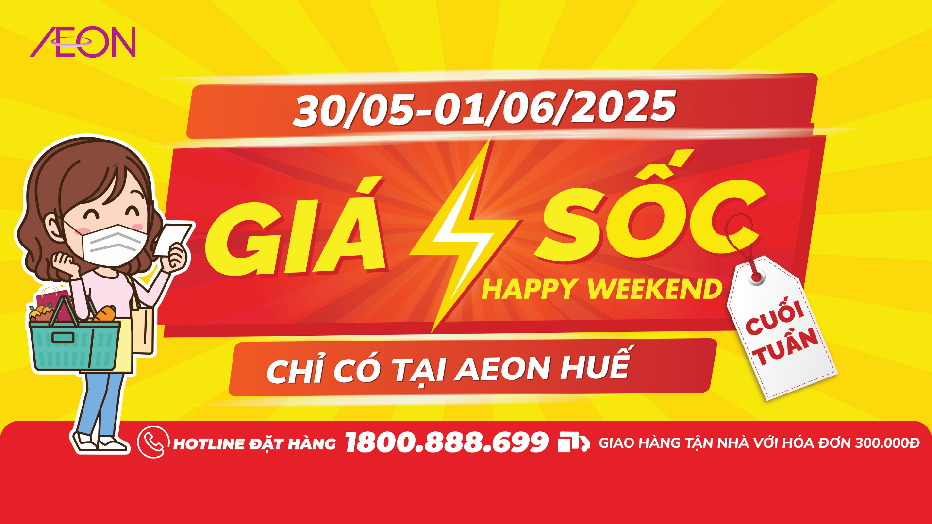 [AEON]🌞 DẠO AEON HUẾ - GOM ĐỦ NIỀM VUI