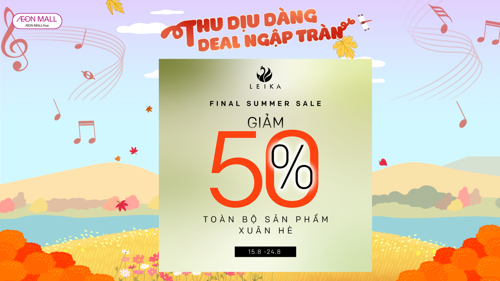 Thông điệp: Sinh nhật LEIKA