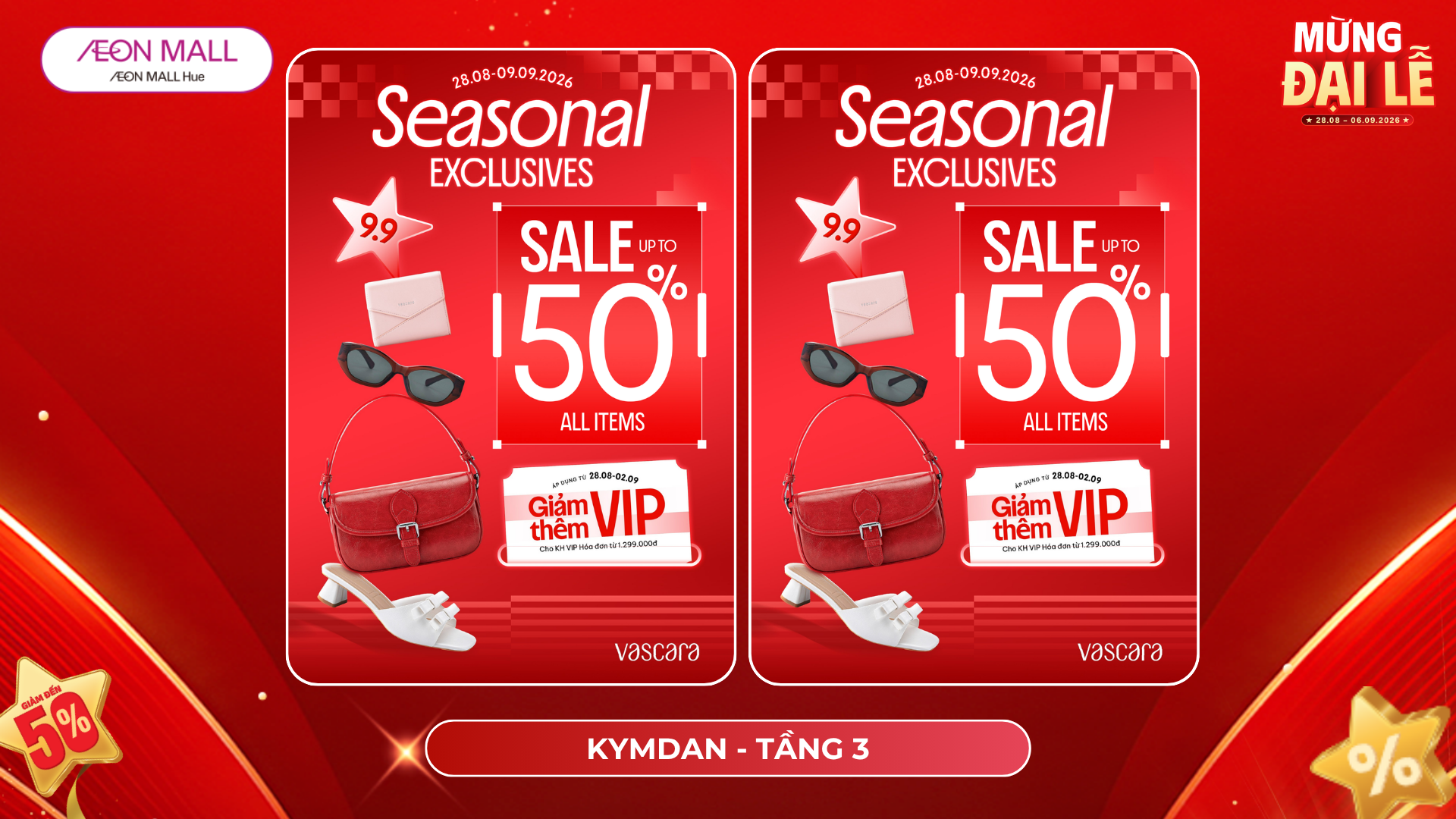 VASCARA – ƯU ĐÃI ĐẾN 50%, THÀNH VIÊN CÒN ĐƯỢC GIẢM THÊM! ✨