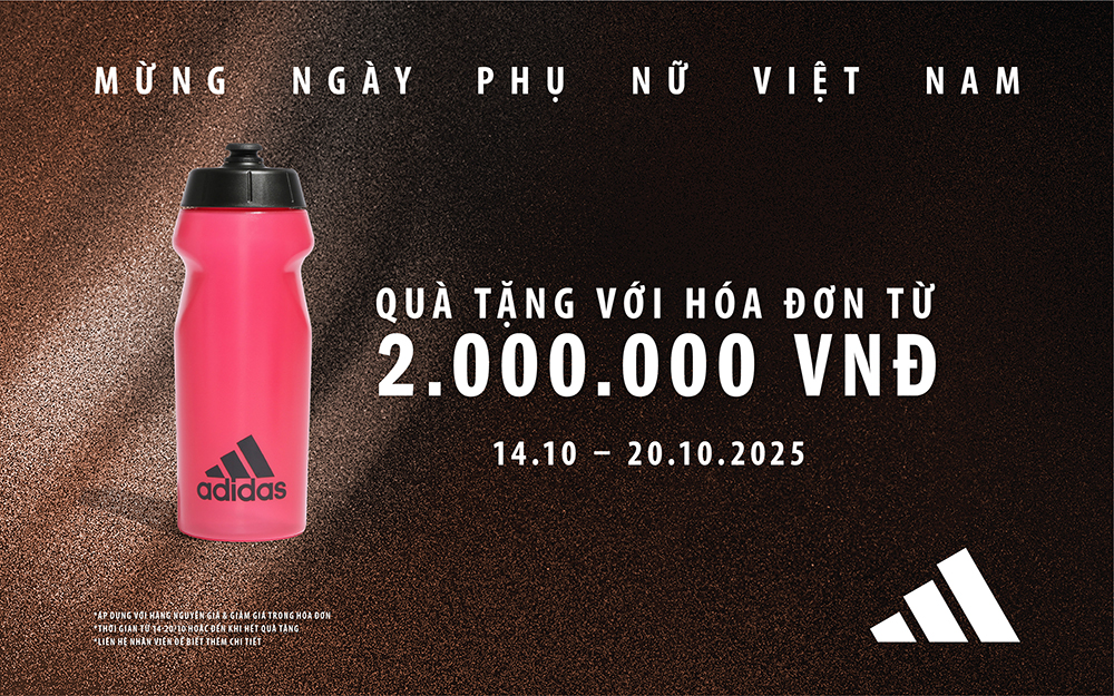 🎉ADIDAS CHÀO MỪNG NGÀY PHỤ NỮ VIỆT NAM 20/10 🎉