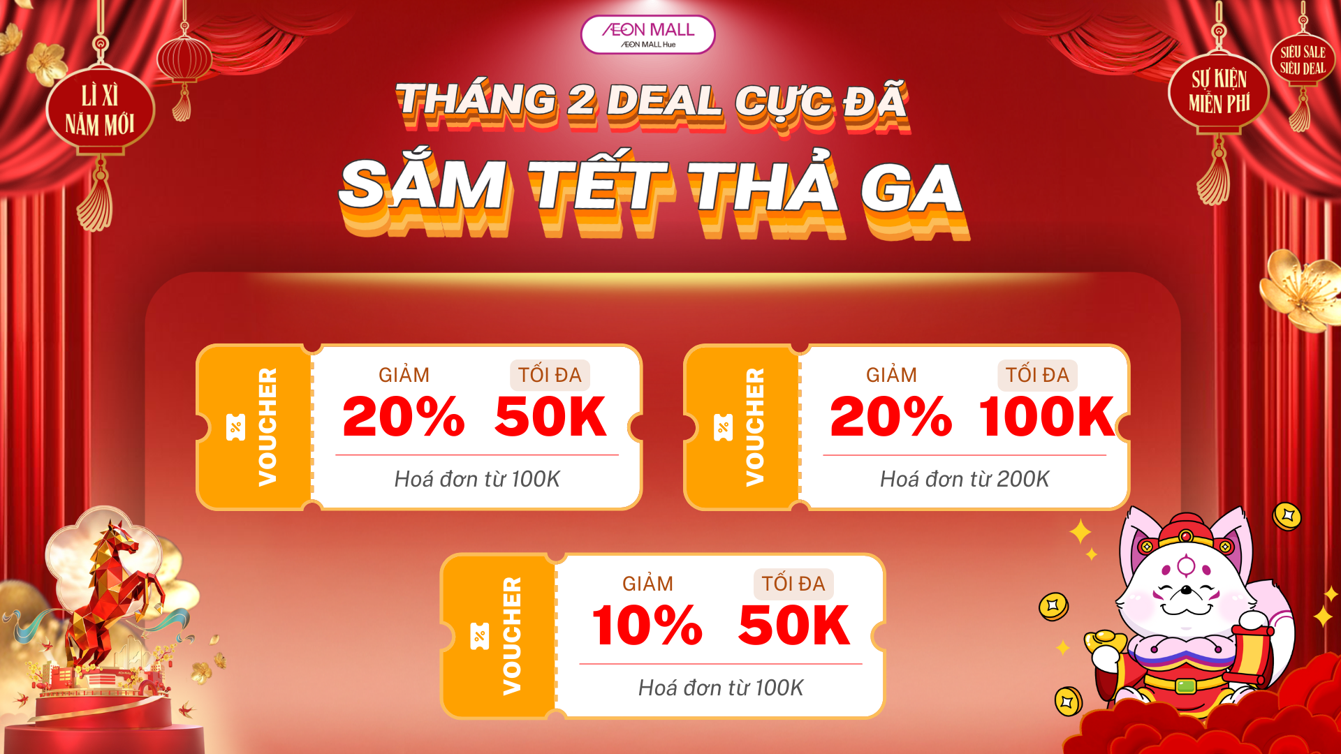 Sale Ngày Đôi 02.02 Cực Hời Trên Sàn AEON MALL PLUS