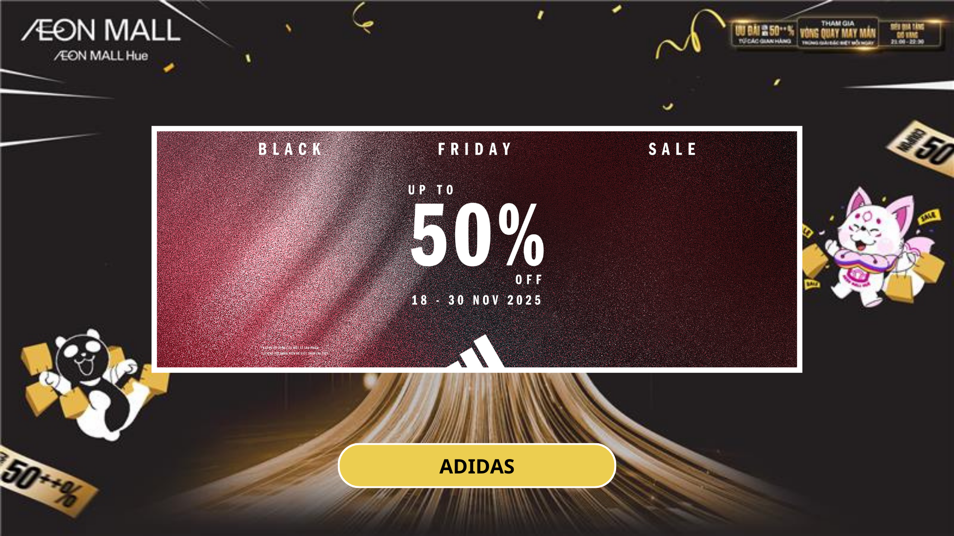 🔥 BLACK FRIDAY – ADIDAS SALE KHỦNG 30-50% 🔥