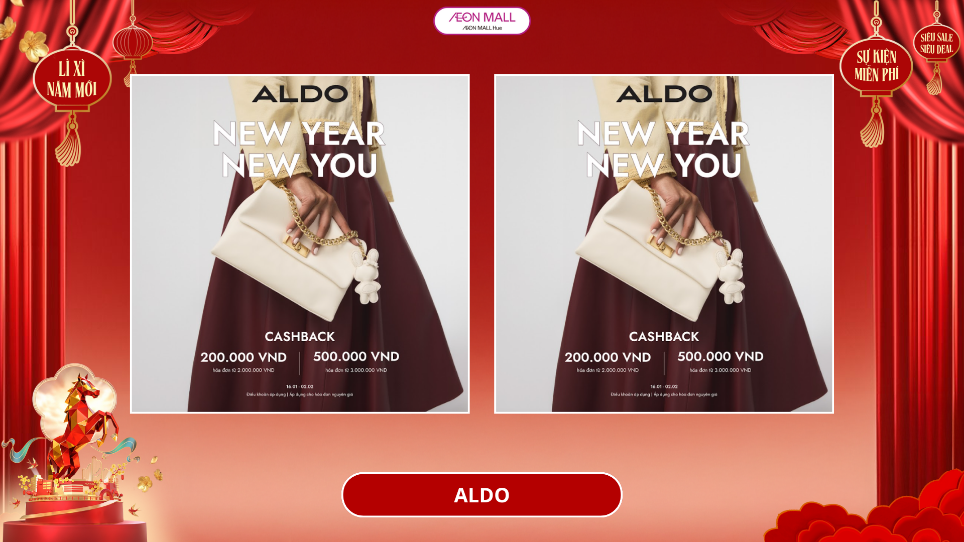 NEW YEAR NEW YOU CÙNG ALDO