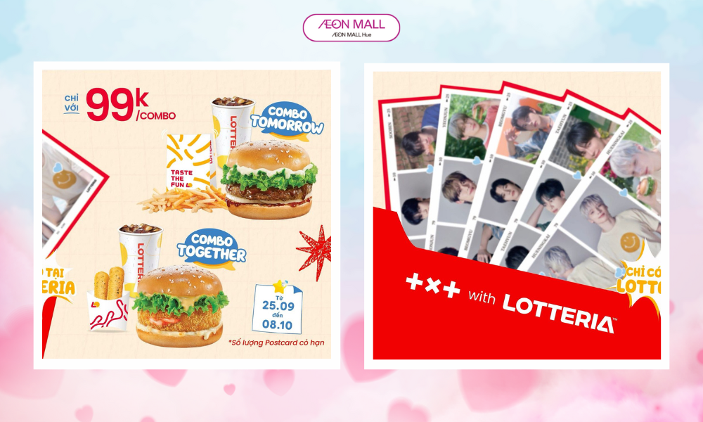 📸 COLLAB TRONG MƠ TUYỆT ĐỐI ĐIỆN ẢNH ✨ FULL SET POSTCARD TOMORROW X TOGETHER ĐÃ CÓ MẶT TẠI LOTTERIA 💙