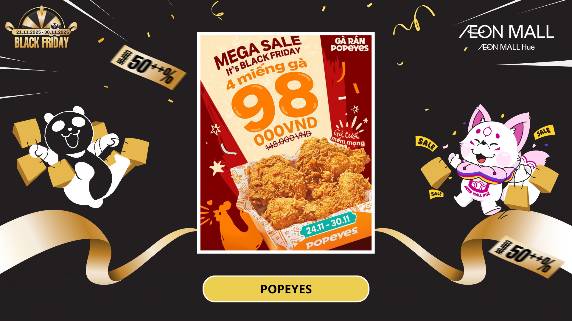 SĂN NGAY DEAL MEGA SALE CHỈ 98.000Đ 4 MIẾNG GÀ