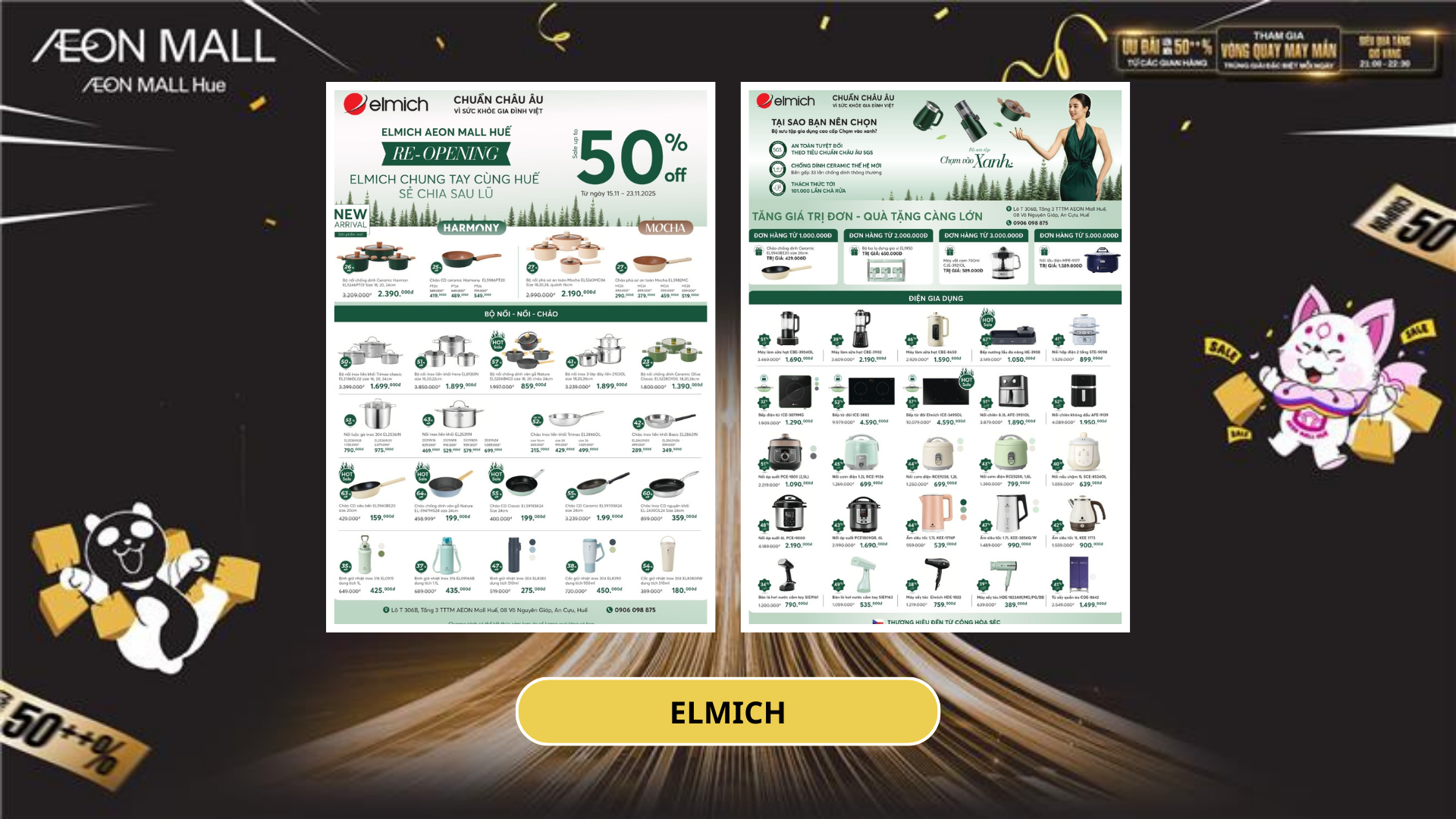 ELMICH CHUNG TAY CÙNG HUẾ – SẺ CHIA SAU LŨ, TRI ÂN KHÁCH HÀNG