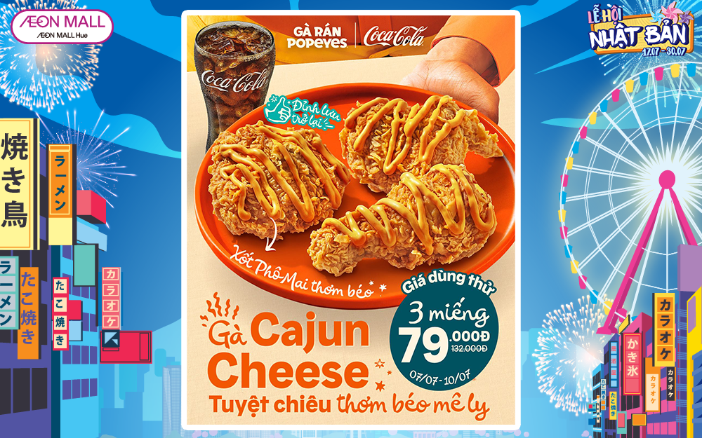ĐỈNH LƯU CAJUN CHEESE CHÍNH THỨC TRỞ LẠI🎉