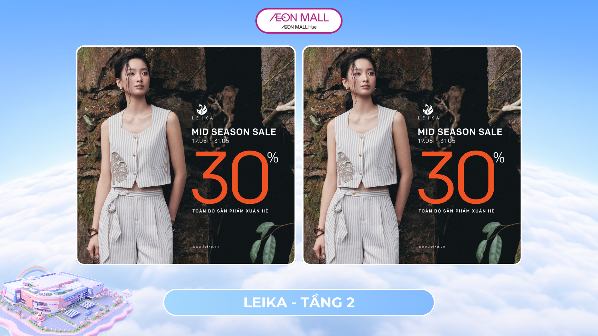 ✨ MID SEASON SALE ĐÃ ĐẾN TẠI Leika ✨