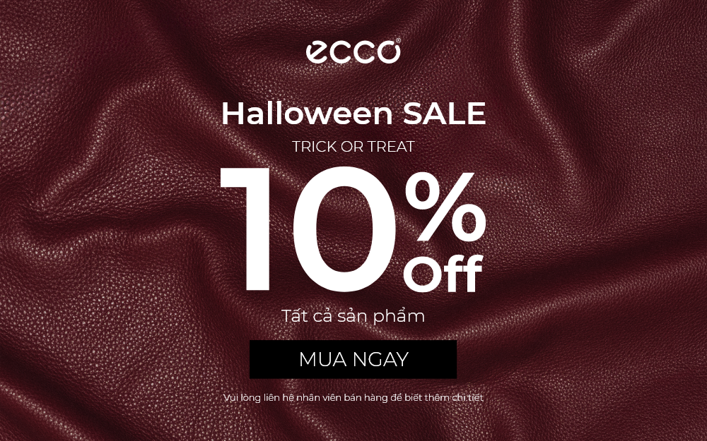 TẬN HƯỞNG ƯU ĐÃI MÙA HALLOWEEN CÙNG ECCO