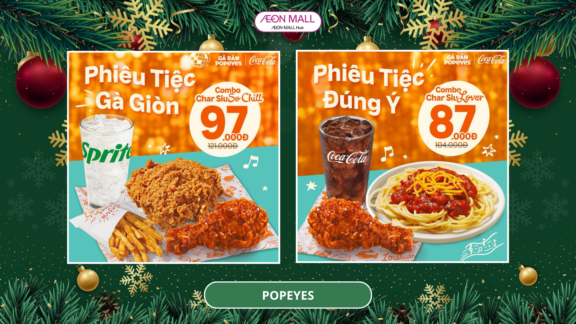 SINH NHẬT TƯNG BỪNG - MỪNG TUỔI MỚI CỰC VUI CÙNG POPEYES