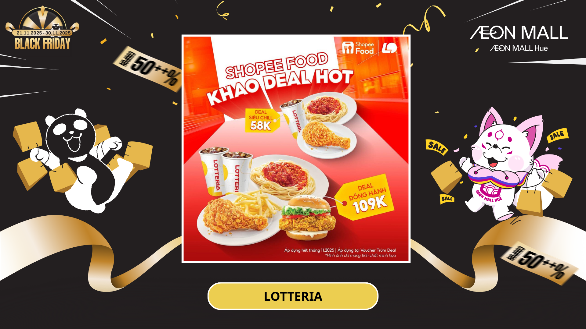 LOTTERIA KHAO DEAL HOTTTT TẠI SHOPEE FOOD