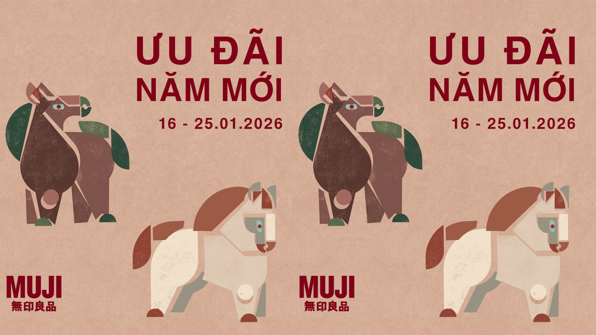 MUJI Ưu Đãi Năm Mới Sắm Đồ Nhật Giá Tốt AEON MALL Huế