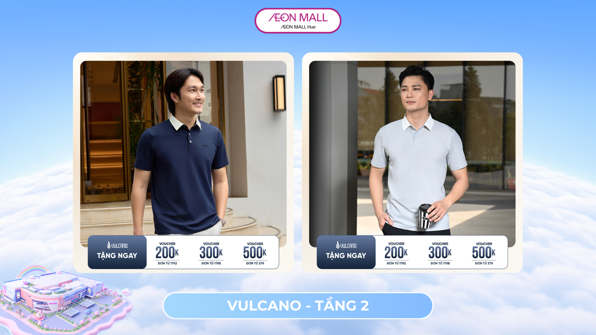 💙 TRI ÂN NGÀY CỦA CHA – NHẬN NGAY VOUCHER HẤP DẪN TỪ VULCANO 💙