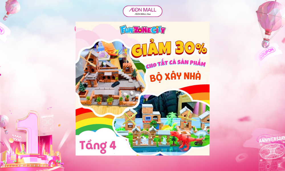 🎉 CHƯƠNG TRÌNH KHUYẾN MÃI ĐẶC BIỆT TỪ FUNZONE CITY