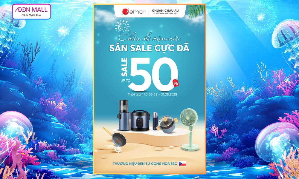 CHÀO HÈ CỰC ĐỈNH – SĂN SALE CỰC ĐÃ CÙNG ELMICH