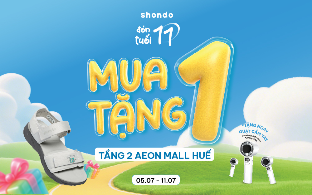 ĐÓN TUỔI 11 - SHONDO MUA 1 TẶNG 1 💥