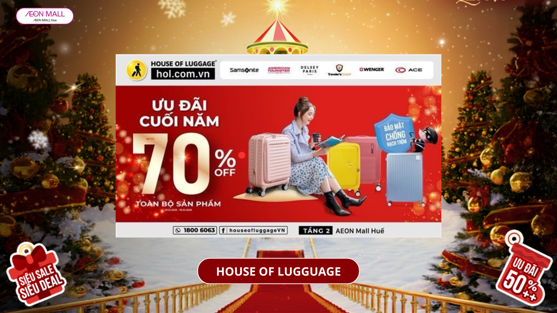 ƯU ĐÃI CUỐI NĂM _ up to 70% all items