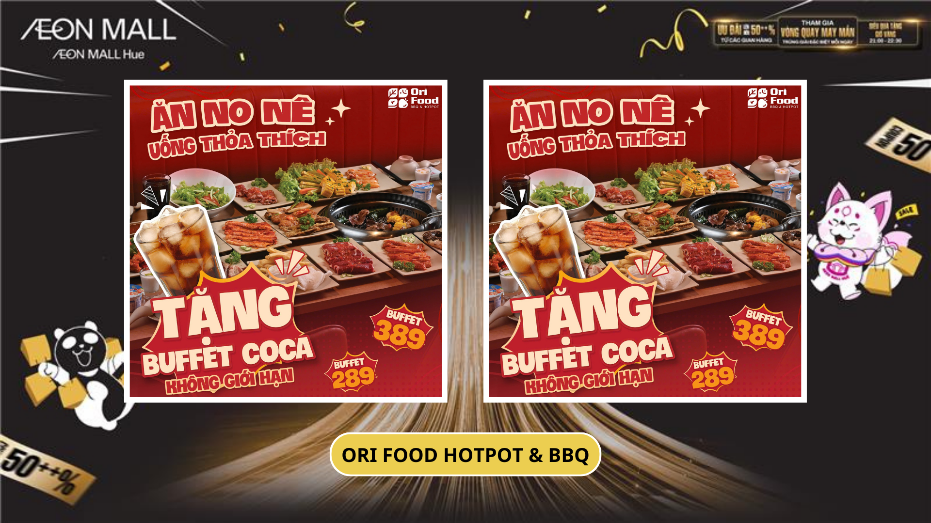 ĂN NO NÊ UỐNG THỎA THÍCH - ORI TẶNG BUFFET COCA/SPRITE KHÔNG GIỚI HẠN! 🔥