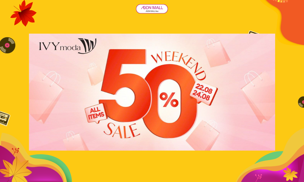 BÙNG NỔ BIG SALE - Thời trang IVY moda tầng 2 TTTM AEON MALL Huế