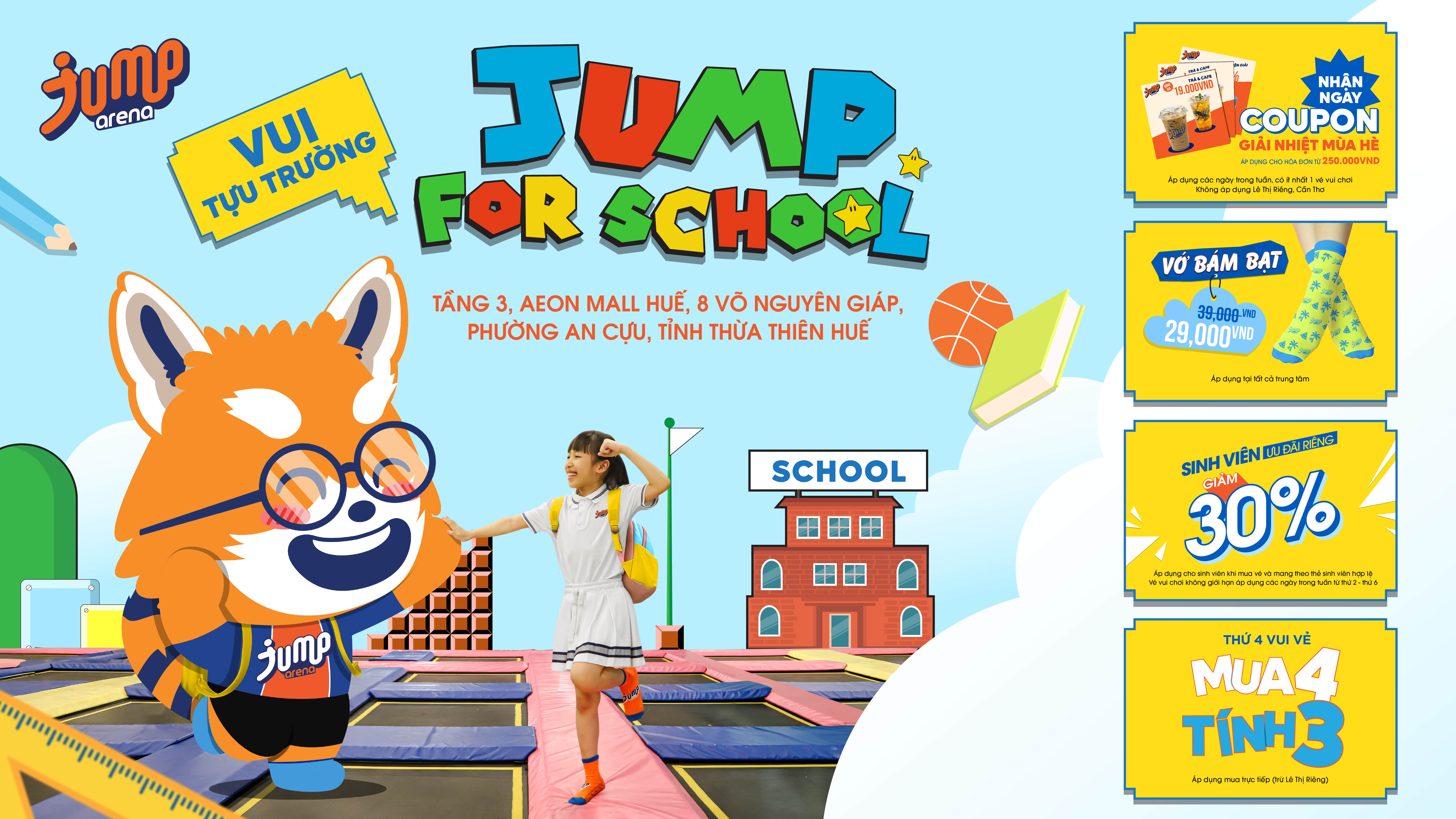 VUI TỰU TRƯỜNG – JUMP FOR SCHOOL