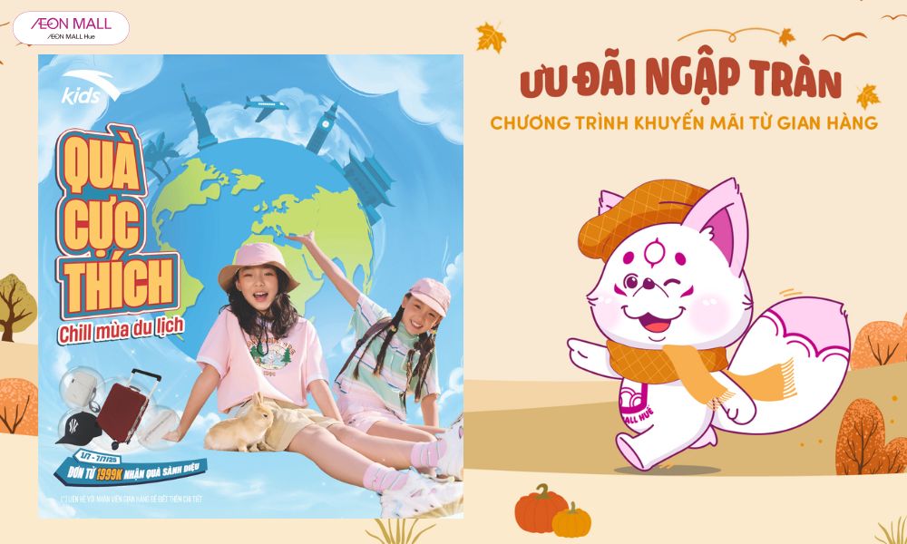 ANTA KIDS X5 ƯU ĐÃI GIẢM SÂU- QUÀ NGẦU CHÀO ĐÓN MÙA TỰU TRƯỜNG