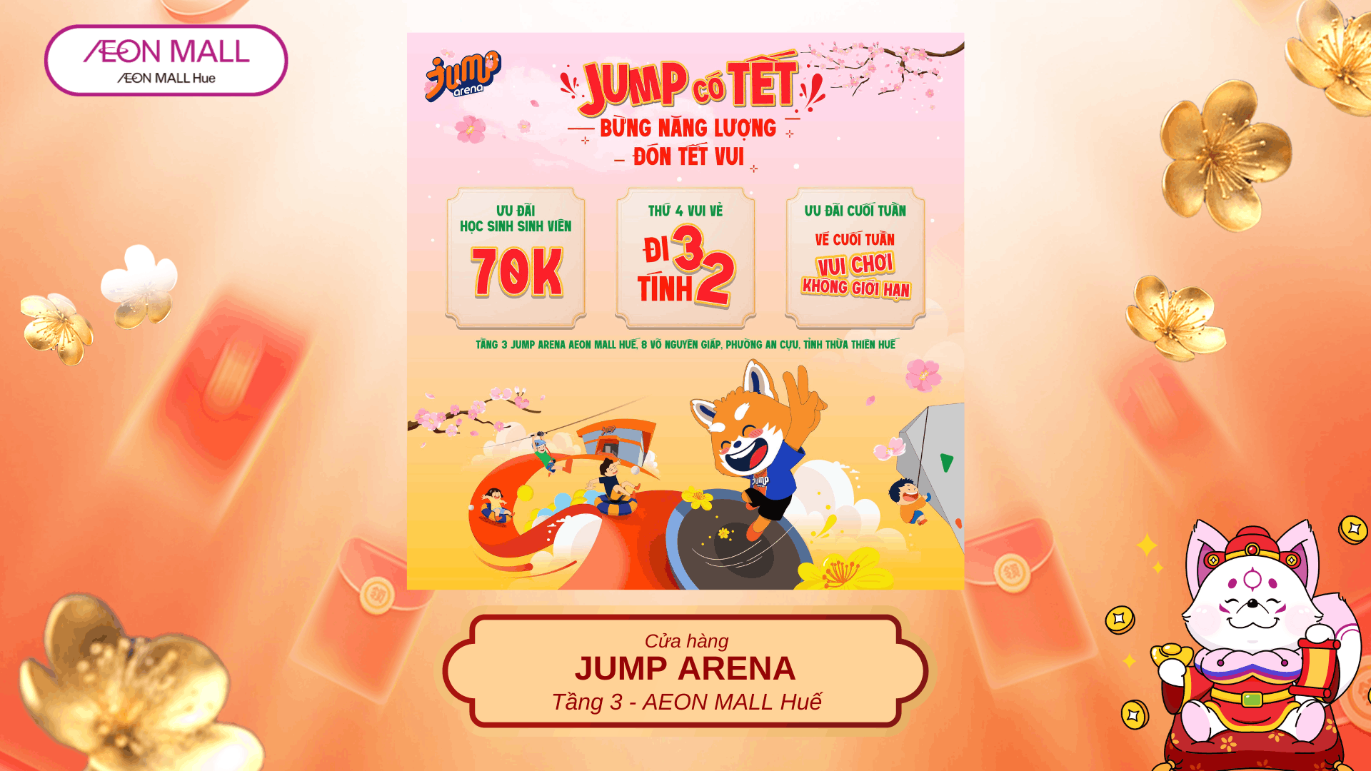 Deal Tết Gõ Cửa Nhà Jump Arena