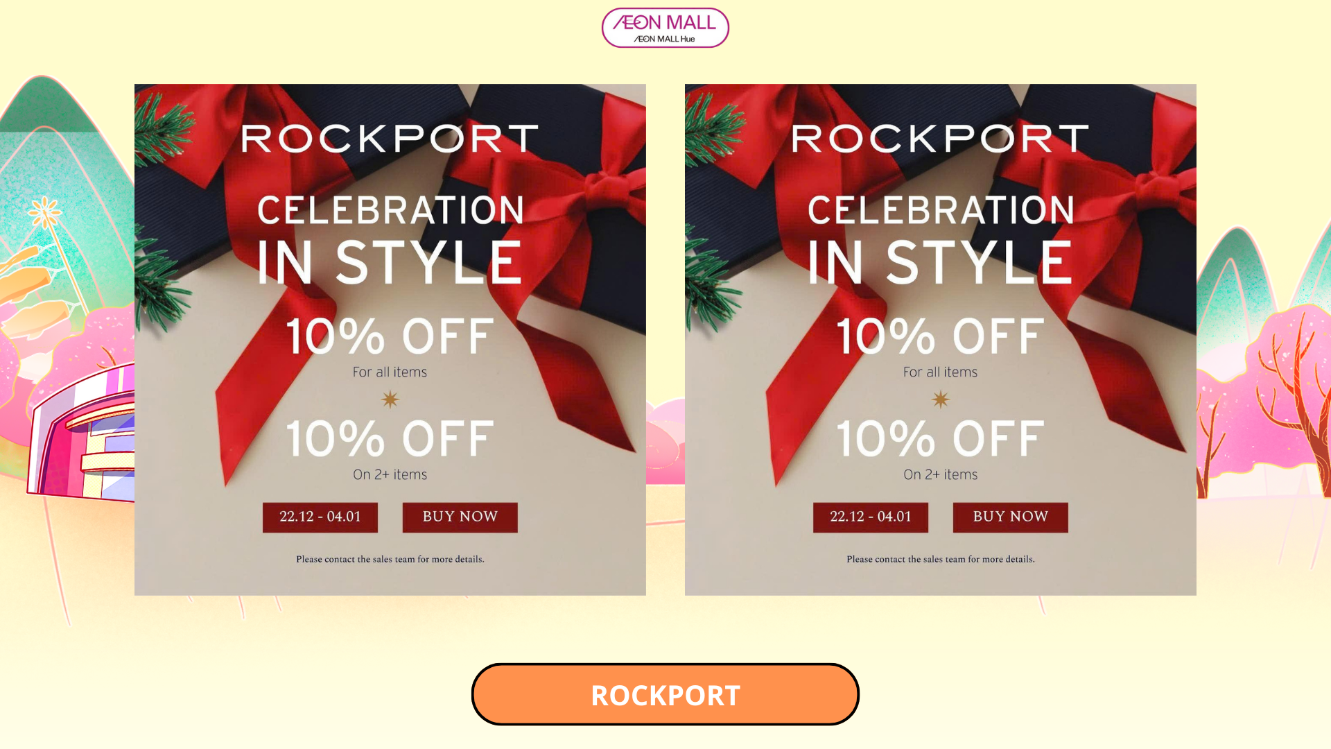 ƯU ĐÃI ĐỘC QUYỀN TẠI ROCKPORT CHO MÙA LỄ HỘI