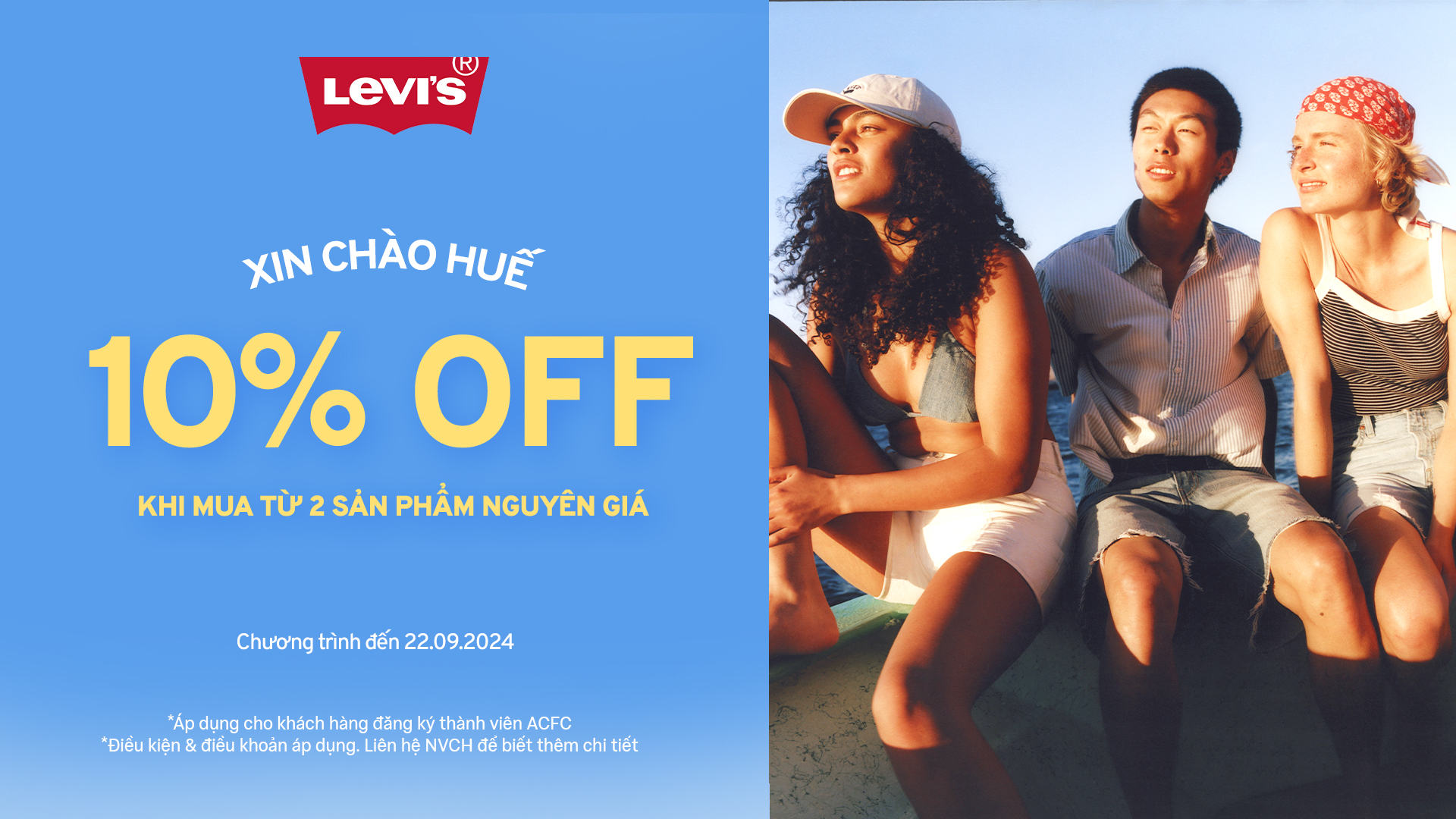 XIN CHÀO HUẾ, LEVI'S AEON MALL HUẾ ĐẾN ĐÂY!