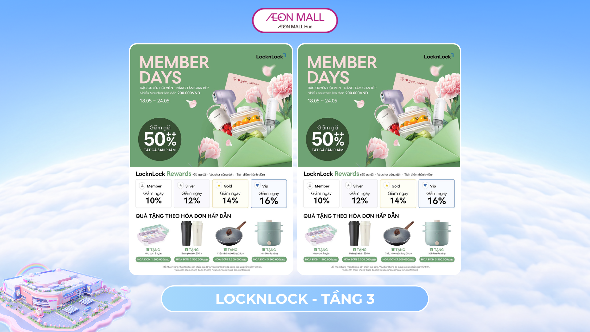 🎉 MEMBER DAYS THÁNG 5 | ĐẶC QUYỀN HỘI VIÊN - NÂNG TẦM GIAN BẾP ✨🍳