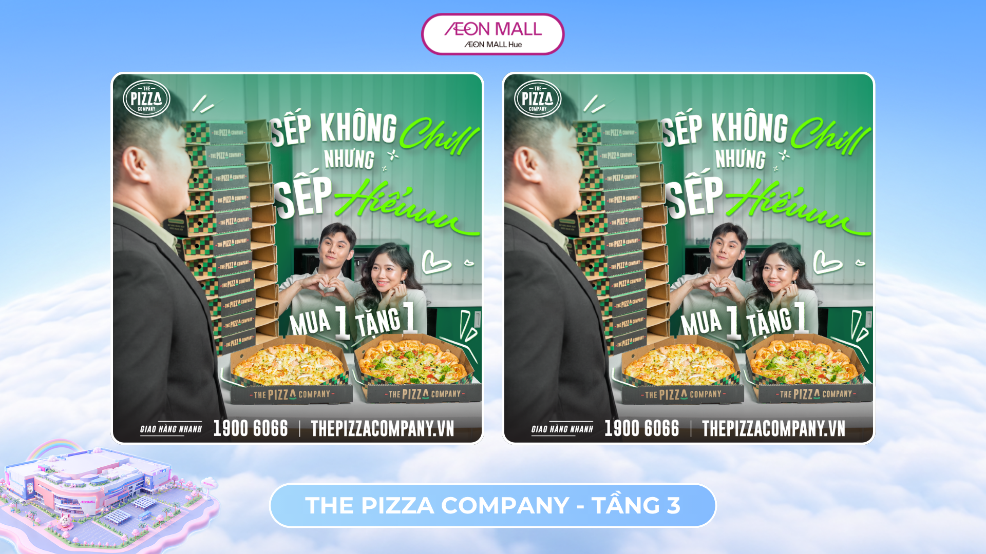 🍕 MUA 1 TẶNG 1 PIZZA TẠI THE PIZZA COMPANY 🍕