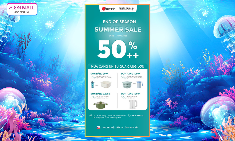 🎉🎉 END OF SEASON - SUMMER SALE CỰC KHỦNG TỪ ELMICH 🎉🎉