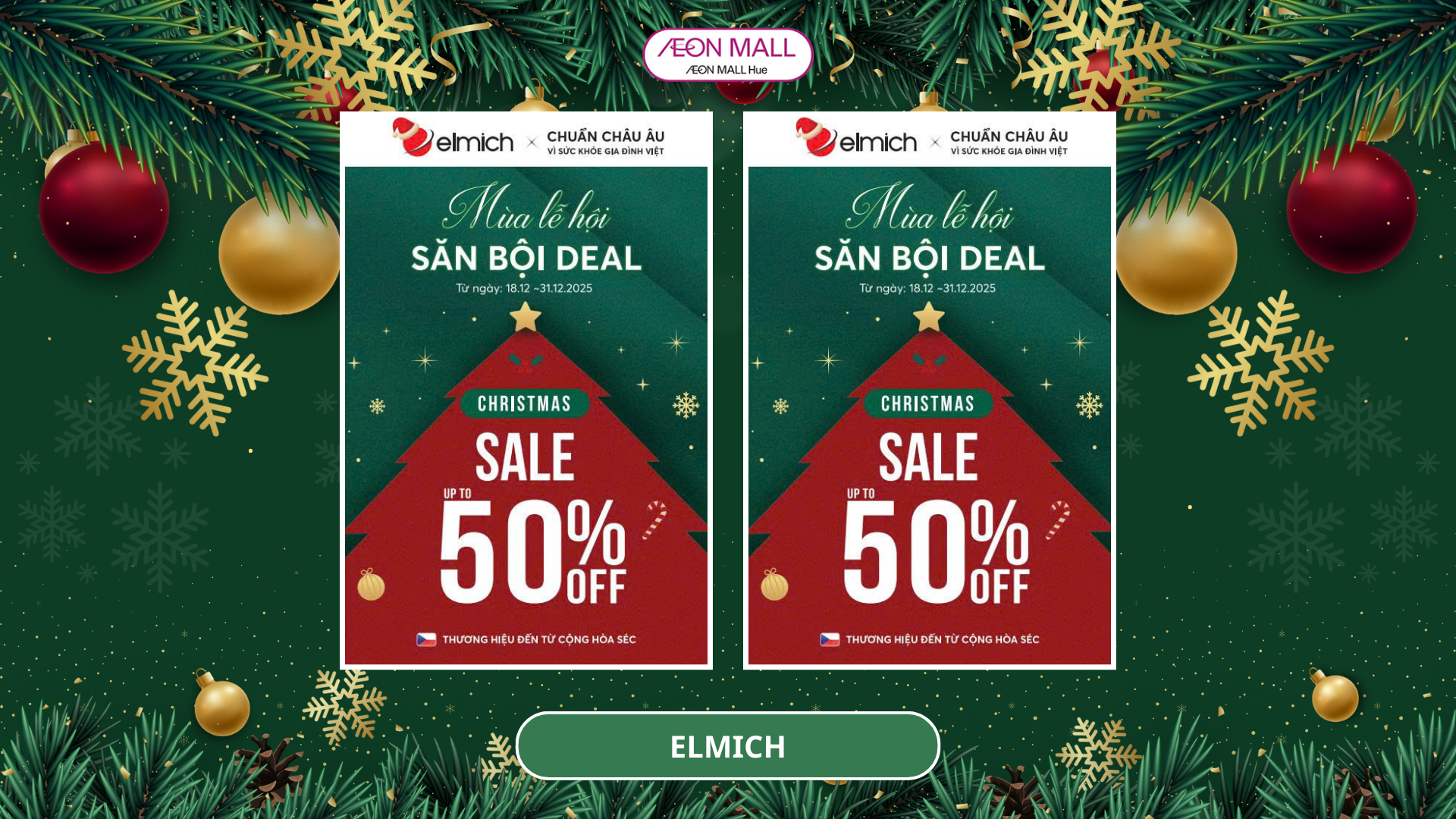 NOEL ẤM ÁP GIAN BẾP ĐẦY YÊU THƯƠNG CÙNG ELMICH
