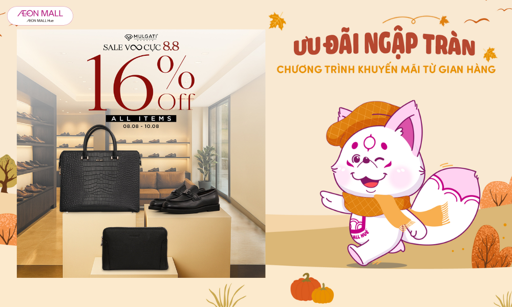 𝟖.𝟖 𝐃𝐎𝐔𝐁𝐋𝐄 𝐃𝐀𝐘 – SĂN SALE “VÔ CỰC”