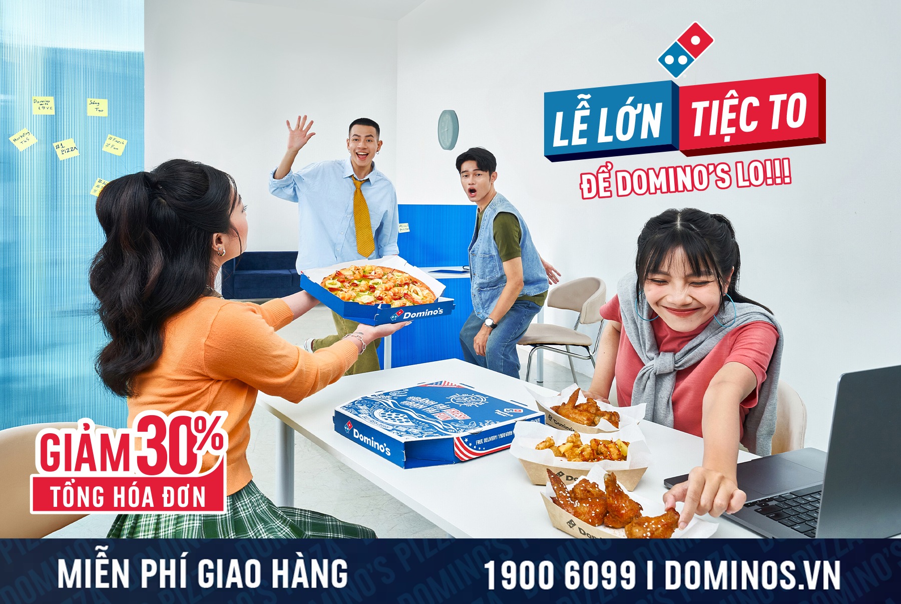 🌸 CHÀO NGÀY PHỤ NỮ VIỆT NAM 20/10 – MỞ TIỆC CÙNG DOMINO’S! 🌸