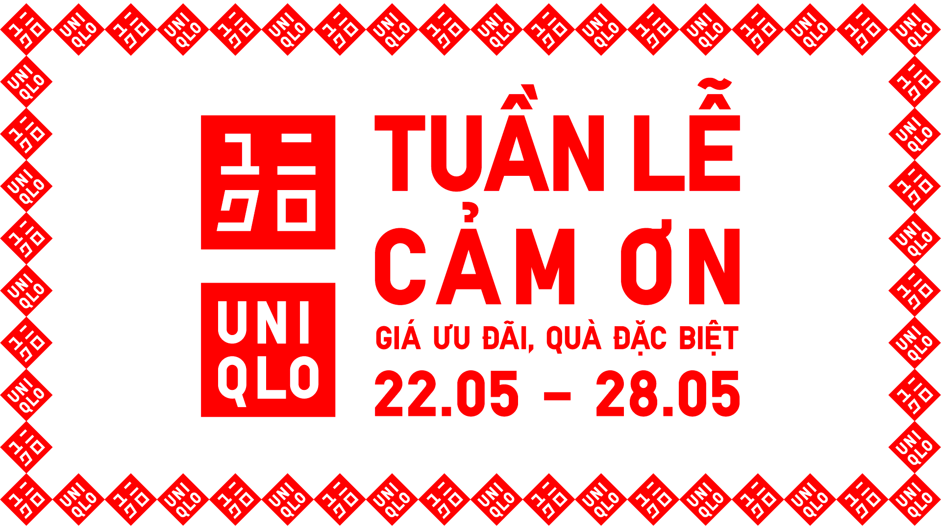 CÙNG UNIQLO KHÁM PHÁ ƯU ĐÃI NHÂN TUẦN LỄ CẢM ƠN